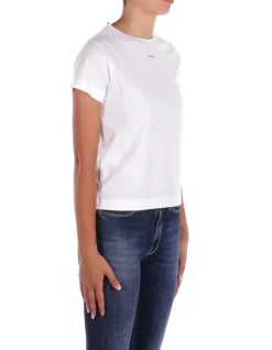 PINKO T-shirt Donna Basico t-shirt jersey logo><noscript><img width=