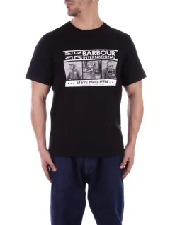 BARBOUR T-shirt Uomo Charge tee>Uomo T-Shirt