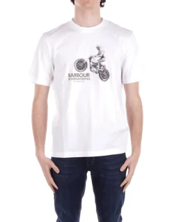 BARBOUR T-shirt Uomo Jump archive graphic t-shirt>Uomo T-Shirt