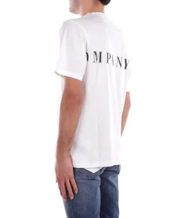 CP COMPANY T-shirt Uomo Front-back logo t-shirt><noscript><img width=