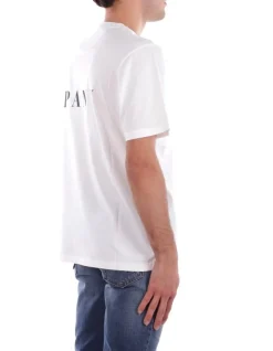 CP COMPANY T-shirt Uomo Front-back logo t-shirt><noscript><img width=