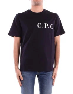 CP COMPANY T-shirt Uomo Front-back logo t-shirt>Uomo T-Shirt