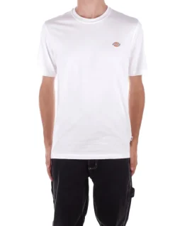 DICKIES T-shirt Uomo Ss mapleton tee white>Uomo T-Shirt
