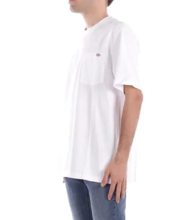 DICKIES T-shirt Uomo Luray pocket tee ss white>Uomo T-Shirt