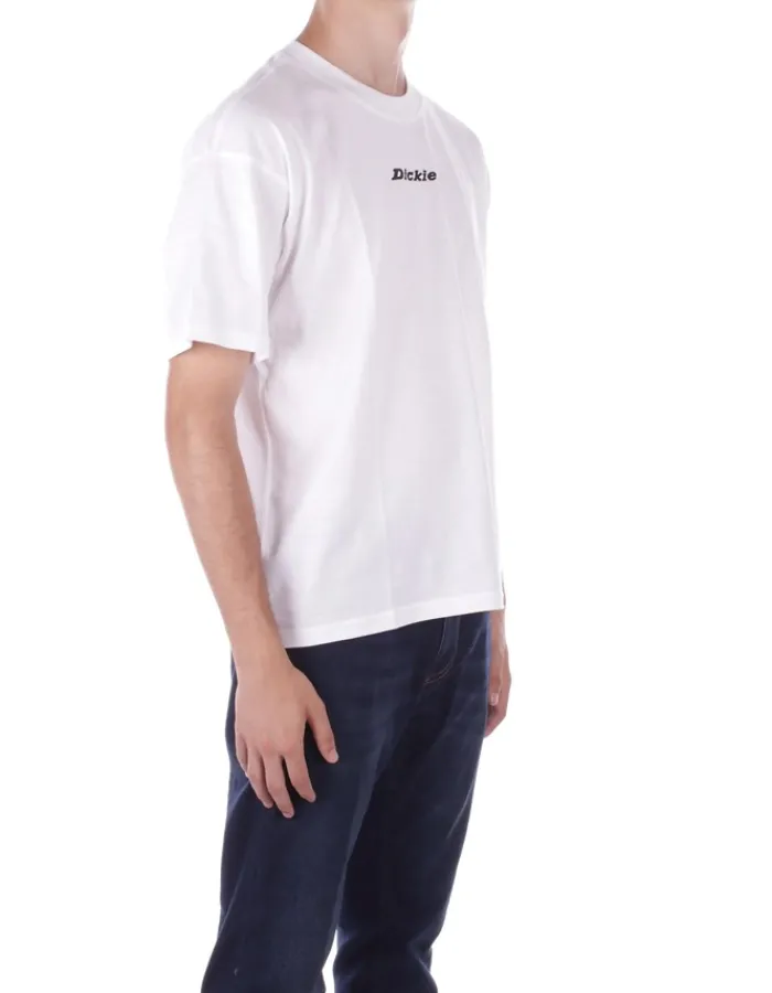 DICKIES T-shirt Uomo Enterprise tee ss white>Uomo T-Shirt