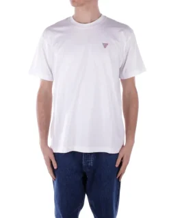 GUESS T-shirt Uomo Gj ss cn os mini triangle>Uomo T-Shirt